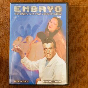 Embryo DVD Rock Hudson Barbra Carrera, Dianne Ladd, Roddy McDowell PG 1976